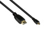 EAN 4014619553938 - Alcasa 4532-020 cable HDMI 2 m HDMI tipo A (Estándar) HDMI tipo D (Micro) Negro imagen 1