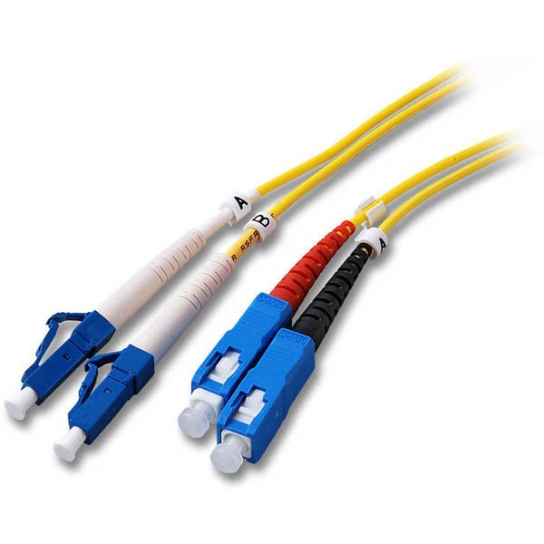 Efb Duplex Cable De Red Lc-Sc Os2 G652d 3m Lszh 2mm Gelb