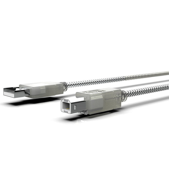 Inca Druckercable Usb-A2.0->Anschluss Drucker 1.50m Transp.