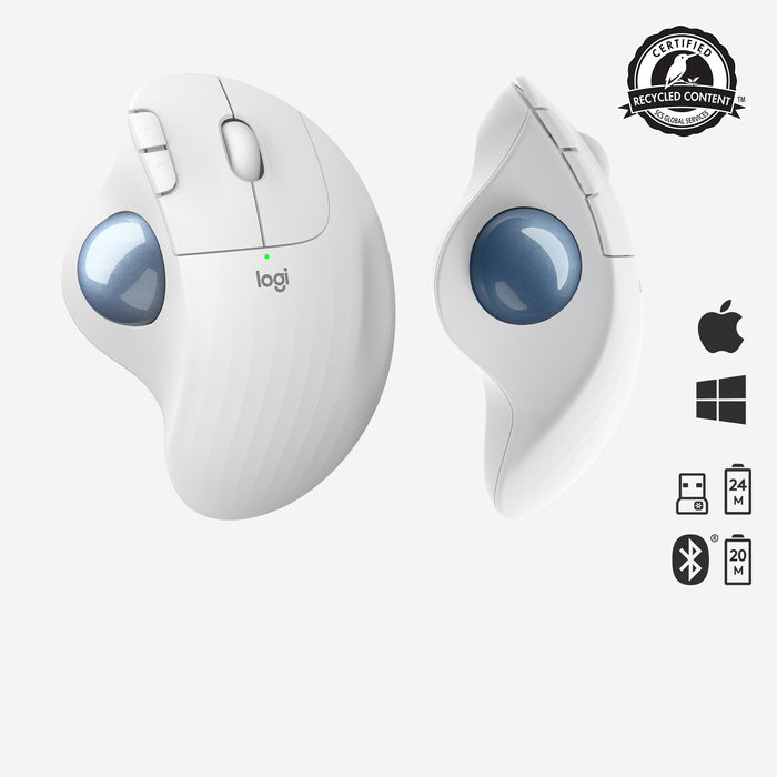 EAN 5099206092280 - Logitech 910-005870 ratón Oficina mano derecha RF Wireless + Bluetooth Trackball 2000 DPI imagen 12