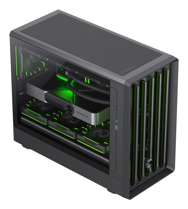 Caja Pc Gamemax  Case  Claw 360 Bk  M-Atx