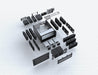 EAN 4710679817422 - Silverstone RM600 Estante Negro imagen 13