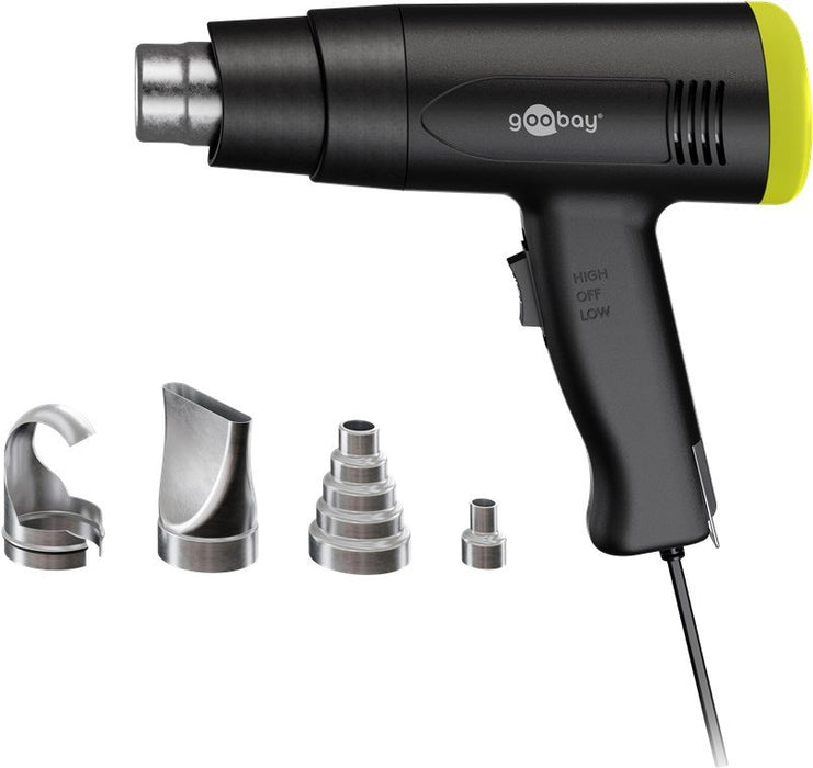 EAN 4040849778223 - Goobay 77822 pistola de calor Pistola de aire caliente 450 l/min 500 °C 1500 W Negro imagen 5