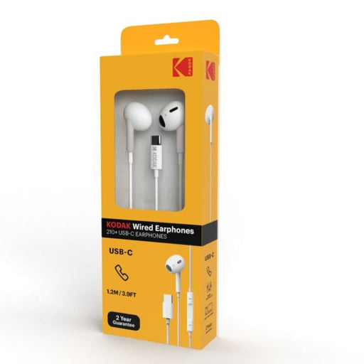 EAN 0887930425741 - Kodak 887930425741 auricular y casco Auriculares Alámbrico Dentro de oído Llamadas/Música USB Tipo C Blan imagen 2