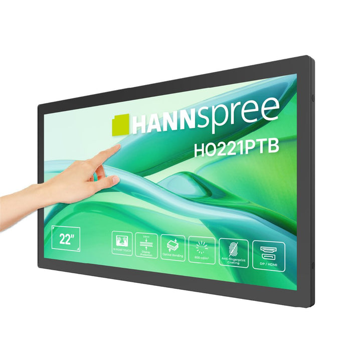Monitor  Hannspree  21,45" Ho221ptb 16:9 M-Touch Vga+Hdmi+Usb