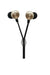 EAN 4010425944755 - 2GO 794475 auricular y casco Auriculares Alámbrico Dentro de oído Llamadas/Música Oro imagen 1