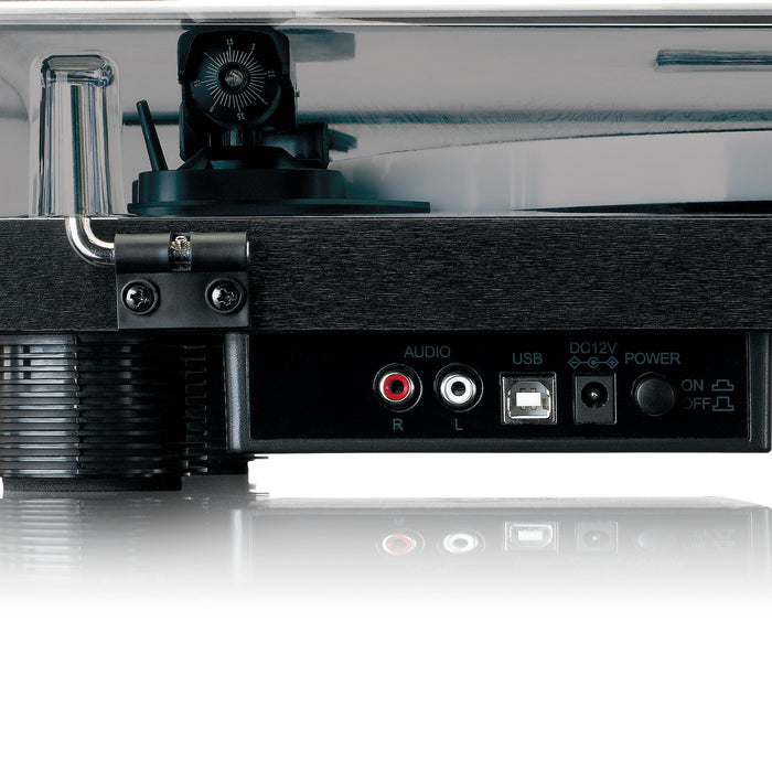 EAN 8711902066996 - Lenco LS-50LEDBK tocadisco Tocadiscos de tracción por correa Negro Manual imagen 4