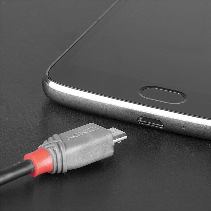 EAN 4002888368926 - Lindy 36892 cable USB USB 2.0 2 m USB C Micro-USB B Negro, Gris imagen 4