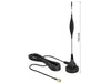 EAN 4043619124220 - DeLOCK 12422 antena para red Antena omnidireccional SMA 5 dBi imagen 1