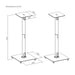 EAN 8435739904268 - AISENS SPK11U-433 soporte de altavoz Piso Acero, Vidrio imagen 7