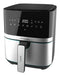 EAN 8435484033176 - Cecotec 03317 freidora Sencillo 5,5 L Independiente 1700 W Freidora de aire caliente Negro, Acero inoxida imagen 2