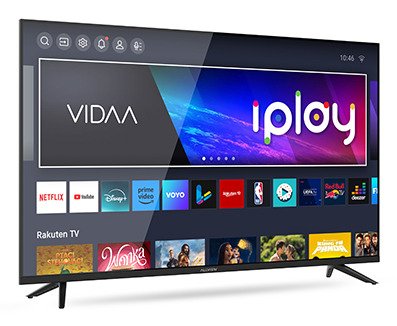 EAN 5948790018537 - Allview QL43iPlay6200-U 109,2 cm (43") 4K Ultra HD Smart TV Wifi Negro imagen 2