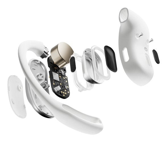 EAN 0810092678670 - SHOKZ OpenFit Air, weiss Auriculares Inalámbrico gancho de oreja Llamadas/Música/Deporte/Uso diario Bluet imagen 3