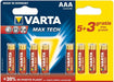 EAN 4008496744183 - Varta Max Tech AAA Batería de un solo uso Alcalino imagen 1