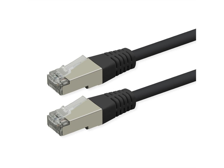 Kab Roline Cable De Red Cat.6 Class E Poe S Ftp Pimf Negro 0,5m
