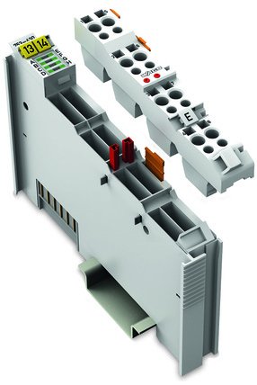 Wago 753-430 8-Kanal-Digitaleingang,Dc 24 V,3ms, Lichtgrau