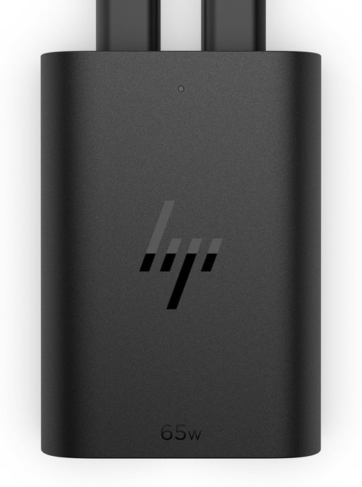 EAN 0196337694811 - HP 65W GaN USB-C Laptop Charger adaptador e inversor de corriente Interior Negro imagen 1
