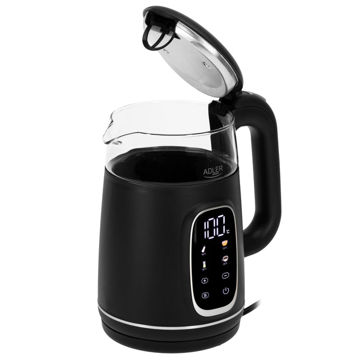 EAN 5905575907783 - Adler AD 1305BS tetera eléctrica 1,7 L 2200 W Negro, Transparente, Plata imagen 3