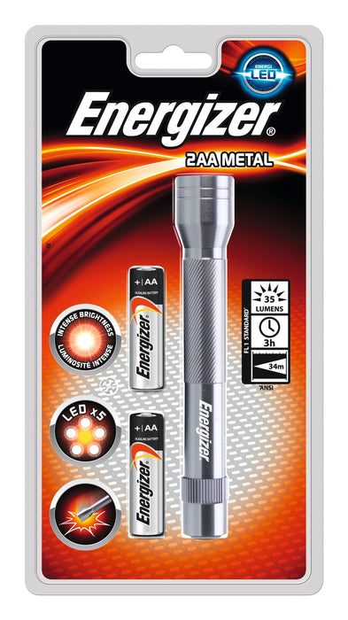 Linterna De Mano Energizer Envaluet06 Gris Led