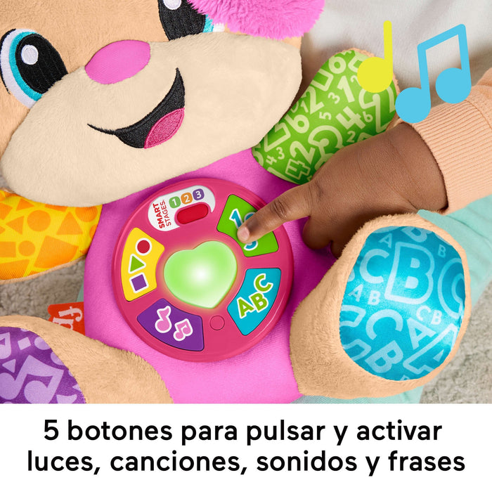Peluche Perrita Aprende Conmigo Rie Y Aprende