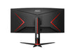EAN 4038986111331 - AOC G2 CU34G2XP pantalla para PC 86,4 cm (34") 3440 x 1440 Pixeles UltraWide Quad HD LED Negro, Rojo imagen 7