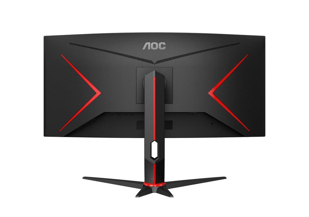 EAN 4038986111331 - AOC G2 CU34G2XP pantalla para PC 86,4 cm (34") 3440 x 1440 Pixeles UltraWide Quad HD LED Negro, Rojo imagen 7