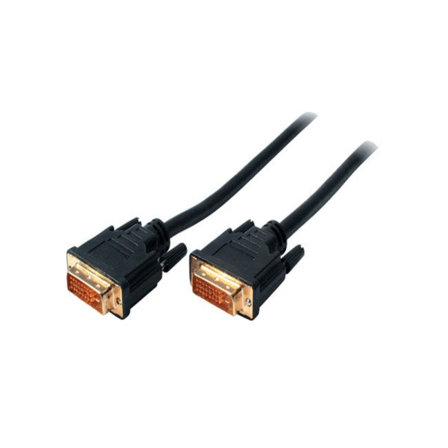 Dvi-D 24+1 (St-St) 3m Chapado En Oro Negro