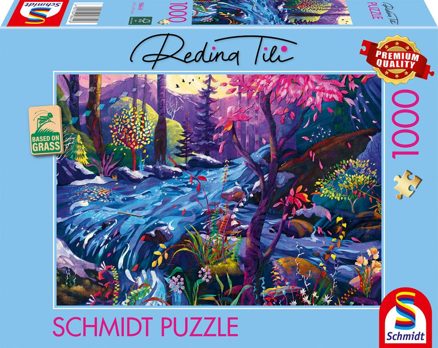 Schmidt Spiele Redina Tili: Río De Sueños, Rompecabezas De 1000 Piezas 58641