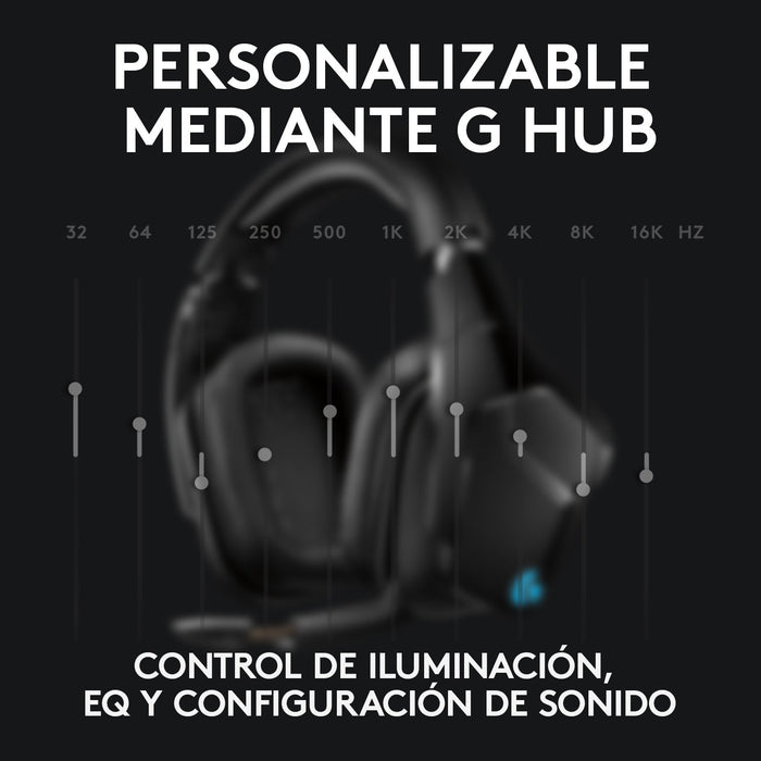 EAN 5099206081918 - Logitech G 981-000744 auricular y casco Auriculares Inalámbrico Diadema Juego Negro imagen 14