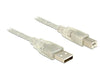 EAN 4043619838936 - DeLOCK 83893 cable USB USB 2.0 1,5 m USB A USB B Translúcido imagen 1