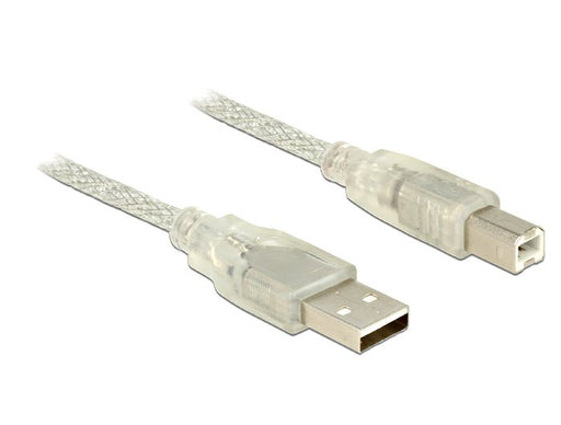EAN 4043619838936 - DeLOCK 83893 cable USB USB 2.0 1,5 m USB A USB B Translúcido imagen 1