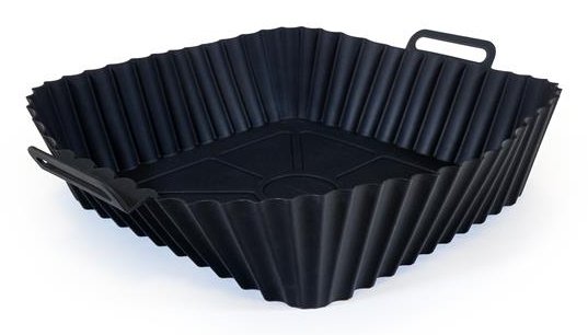 Muitomas Air Fryer Sil Lin Set  Black