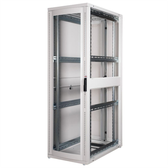 Roline 19-Zoll Serverschrank Pro 42 He, 600x1000 Bxt Grau Plexiglas