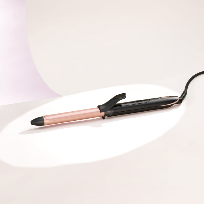 EAN 3030050153637 - BaByliss 19 mm Curling Tong Rizador de pelo Caliente Negro, Oro rosado 2,5 m imagen 10