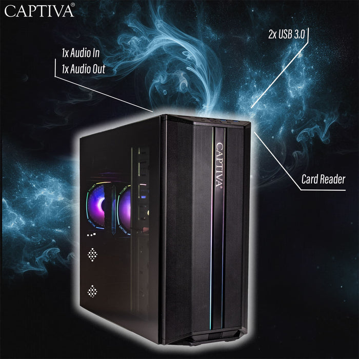 EAN 4046373927403 - CAPTIVA 92740 PCs/estación de trabajo AMD Ryzen™ 7 9700X 32 GB DDR5-SDRAM 2 TB SSD NVIDIA GeForce RTX 506 imagen 4