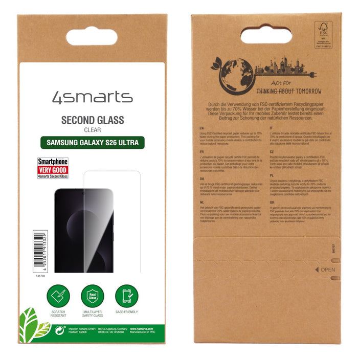 4smarts Second Glass Para Samsung Galaxy S26 Ultra