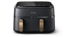 EAN 8720389033018 - Philips 3000 series NA352/04 freidora 9 L Independiente 2750 W Freidora de aire caliente Negro, Cobre imagen 3