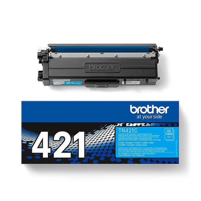 EAN 4977766771597 - Brother TN-421C cartucho de tóner 1 pieza(s) Original Cian imagen 4