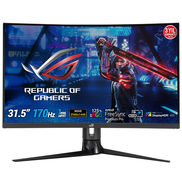 EAN 4718017790536 - ASUS ROG Strix XG32VC pantalla para PC 80 cm (31.5") 2560 x 1440 Pixeles Quad HD LED Negro imagen 1