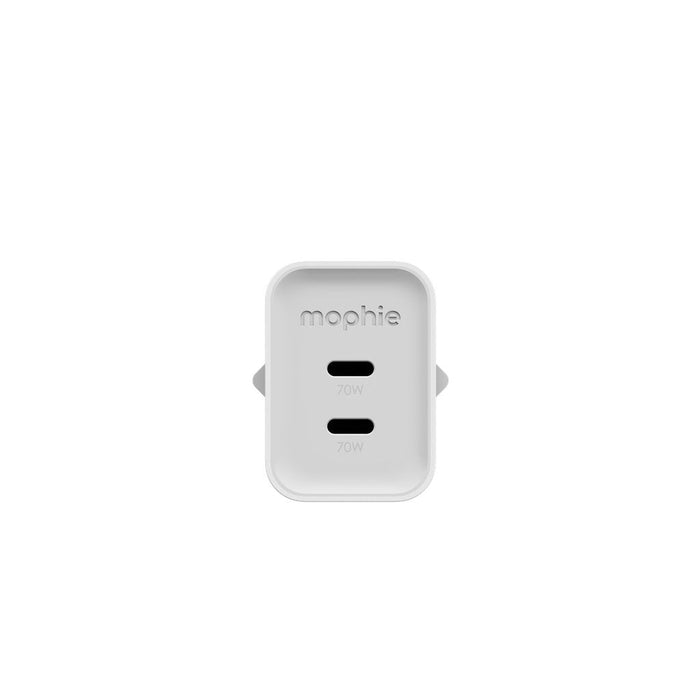 Zagg Mophie Fuente De Alimentación Gan 70w 2x Usbc 2026 Wei