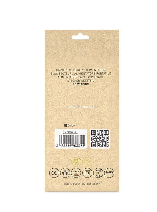 Dcu 37100018 Negro Alimentador Notebook Universal Eco 90w