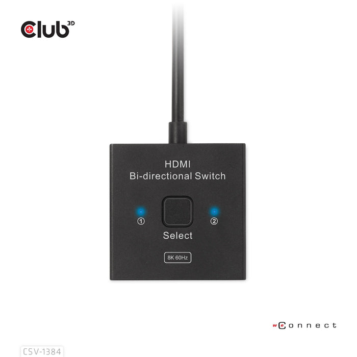EAN 8719214472832 - CLUB3D CSV-1384 interruptor KVM Negro imagen 4