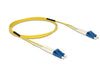 EAN 4043619845996 - DeLOCK 1m LC-LC Cable de fibra óptica e InfiniBand Amarillo imagen 2