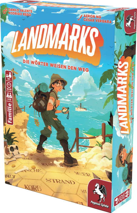 EAN 4250231741333 - Pegasus Landmarks 25 min Juego de mesa Familia imagen 2