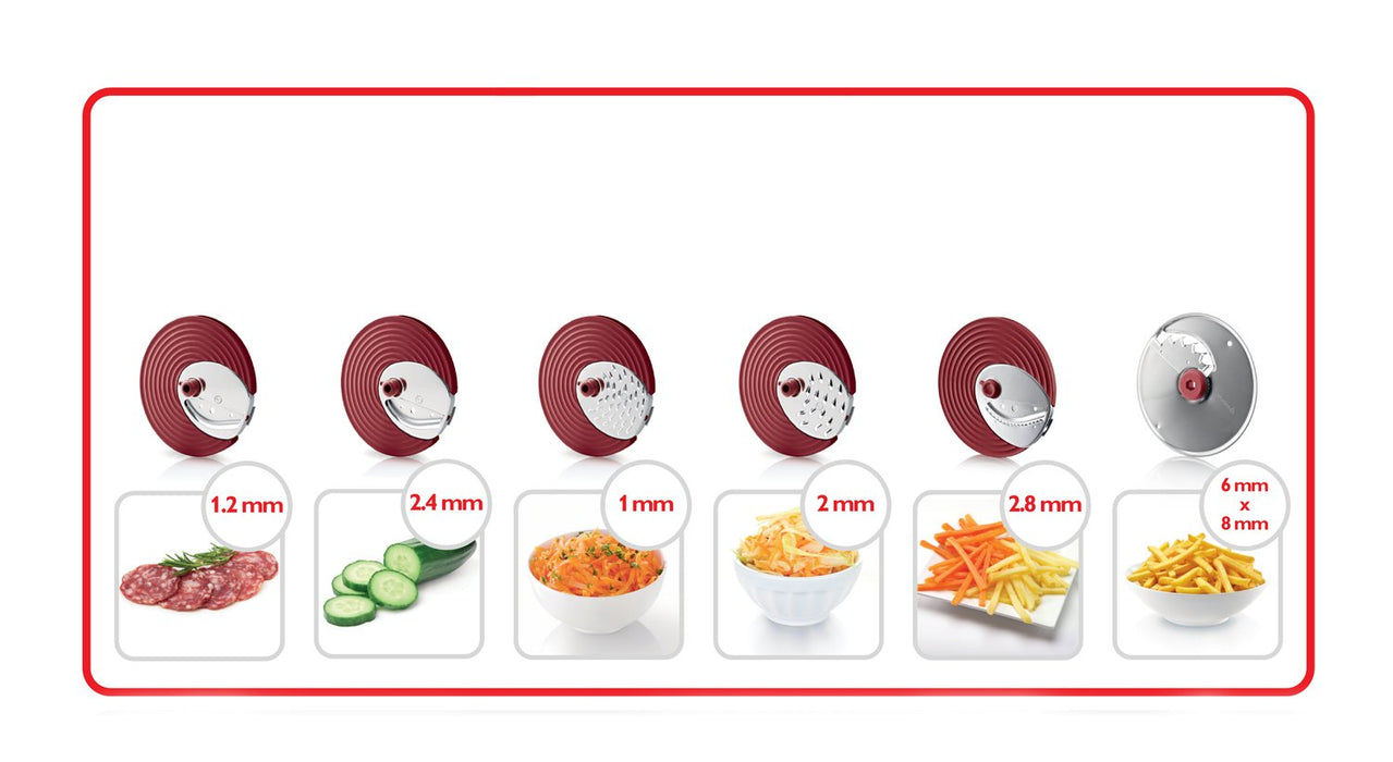 EAN 8710103590835 - Philips Viva Collection HR1388/80 picadora eléctrica de alimentos 200 W Negro, Rojo, Blanco imagen 3