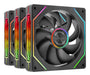 EAN 8435693111320 - Mars Gaming MF-LINKFINITYKIT2 Carcasa del ordenador Ventilador 12 cm Negro 3 pieza(s) imagen 2