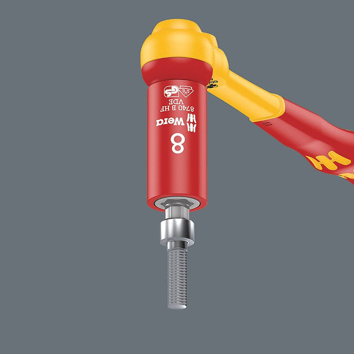 Wera Beltb Vde 1 Zyklop Torx Bit Socket Hexagonal Holding F. 3/8"