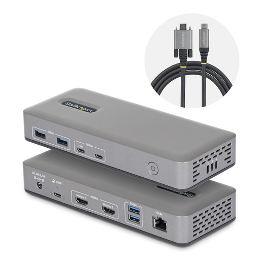 EAN 0065030921756 - StarTech.com 196UE-USBC-DOCK base para portátil y replicador de puertos Alámbrico USB 3.2 Gen 2 (3.1 Gen  imagen 1