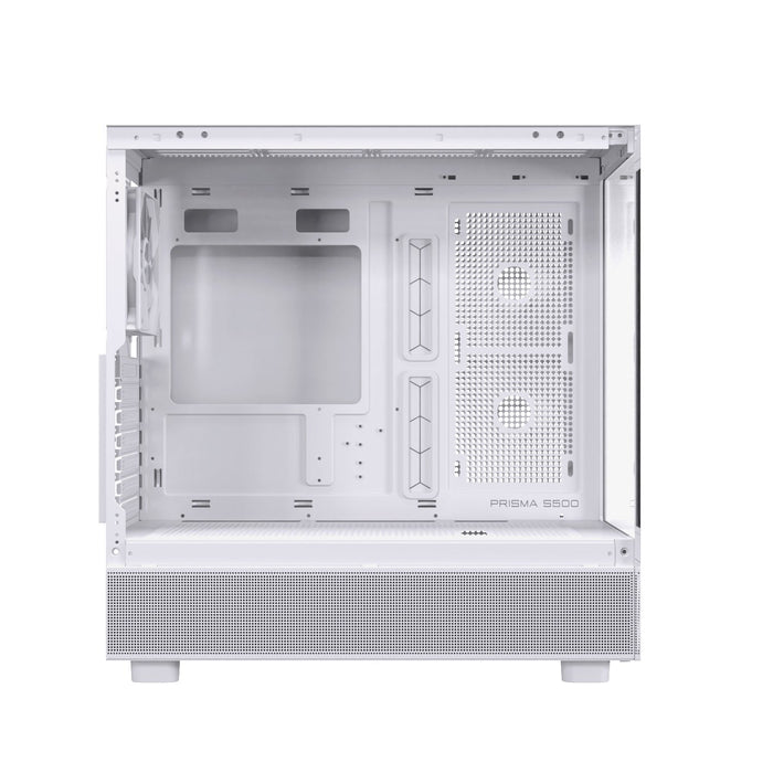 Caja Pc Atx Semitorre Einarex S500 Core C-Templado Blanca Excs-Pr-500c-W