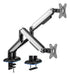 EAN 8435739901663 - AISENS DT32TSR-297 soporte para monitor 81,3 cm (32") Escritorio Negro, Blanco imagen 1